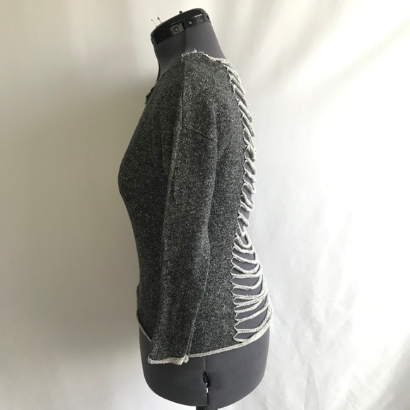 Trendy Trends Gray Long Sleeve Graphic Sweat Shirt - Picture 3 of 6